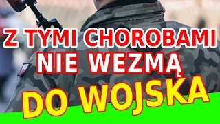 Z tymi chorobami nie powołają do wojska. Sprawdź, kiedy nie dostaniesz kategorii A na komisji