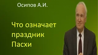 Осипов А.И.|Что означает праздник Пасхи