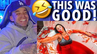 THE PRINCE FAMILY | D&B Nation - THE BEST SCARE PRANK ON HUSBAND [reaction]