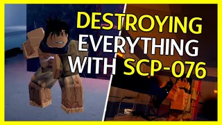I Became SCP-076 Able, And Caused DEVASTATION Against The Foundation! (SCP Site Roleplay)
