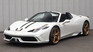 2015 Ferrari 458 Speciale Aperta - Bianco Italia - Walkaround & Interior [4K]