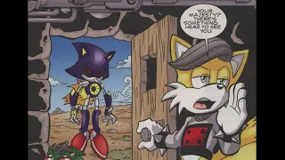 191 Comic Test Dub - Scourge Meets Metal Sonic