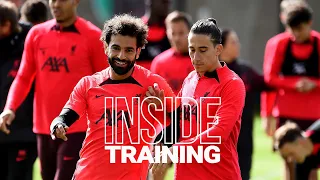 Inside Training: Salah v Trent, new look for Tsimikas & Reds regroup ahead of Brighton