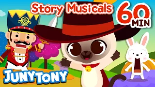 Best Story Musicals for Kids | Plus Over 1 Hours of Fairy Tales and Bedtime Stories  | JunyTony