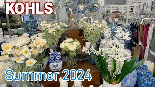 KOHLS SUMMER 2024 HOME DECOR || SHOP WITH ME