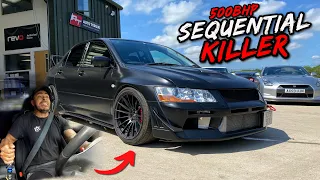 MIND BLOWN.. THIS SEQUENTIAL HKS STROKER EVO 7 LAUNCHES HARD!