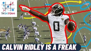 Tennessee Titans Calvin Ridley Film Breakdown: Pure Speed, Creative Routes & 2024 Breakout