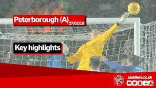 MATCH HIGHLIGHTS | Peterborough United 2-1 Walsall