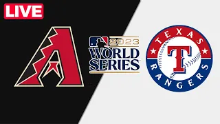 🔴LIVE NOW! Texas Rangers vs. Arizona Diamondbacks | World Series Oct 28, 2023 | MLB 23 EN VIVO