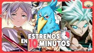 LOS MEJORES ANIMES DE TEMPORADA (otoño 2023) | Frieren, Shangri-la Frontier, Goblin Slayer 2...