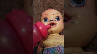 Baby Alive Tacoy BEATS up Taco! *TACOY GETS A SPANKING*