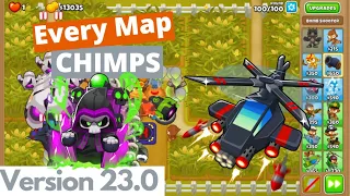 How To Beat Every Map On CHIMPS In BTD6