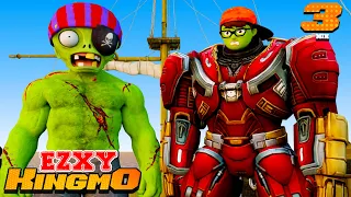 Giant Ironman Tani vs Zombie vs NickHulk Scary Teacher 3D Tani Troll Nick