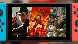 Doom, LA Noire, Skyrim i indyki -- jak radzą sobie porty na Switchu