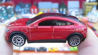 Red 2021 Ford Mustang Mach-E - 2022 Matchbox Toy Car Unboxing and Review