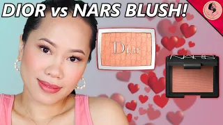 DIOR CORAL vs NARS GINA | BLUSH COMPARISON