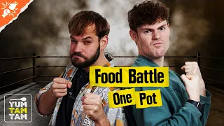 Felix vs Nico im Koch Quiz | One Pot Gerichte im Food Battle