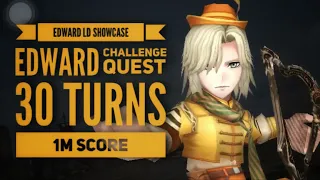 DFFOO [GL] Edward Challenge Quest - Edward LD Showcase (30 Turns | 1M Score)