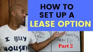 How to set up a lease option and STOP doing rental repairs! part 2