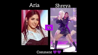 Aria Vs Shreya Lenka |who is best?| #koreanmix#aria#shreyalenka #indiankpopidol#shorts#bts#fyp#fypシ