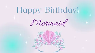 Happy Birthday Mermaid