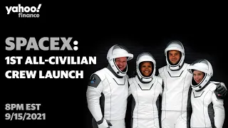 SPACEX launch: Inspiration4 with 1st all-civilian crew