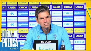 RUEDA DE PRENSA DE MAURICIO PELLEGRINO EN LA PREVIA DEL CÁDIZ - LAS PALMAS DE LALIGA EA SPORTS