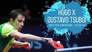 Copa Pan-Americana - Hugo Calderano x Gustavo Tsuboi - Tênis de Mesa