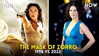 The Mask Of Zorro Cast ⭐(Then and Now ) 1998 vs 2023