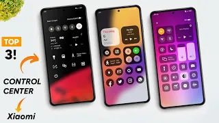 Top 3 MIUI 14 Amazing CONTROL CENTER Themes For Xiaomi, Redmi & Poco Phones | MIUI 14 Control Center