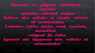 Raadio Maria- Igavest Elu Lõppevas Öös (With Lyrics)