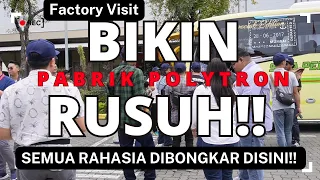 Kita Bongkar Rahasia Pabrik Motor Listrik Polytron. Ada Info Rahasia Produk Baru Polytron