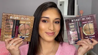 Milani x JuicyJas Holiday Kits Review | Recreating @juicyjas EASY SUNSET EYES | Sandy Carina