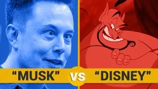 ELON MUSK VS DISNEY - Google Trends Show