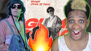 Baby Tape - Weight | AMERICAN REACTS to RUSSIAN RAP