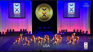 FSU Golden Girls - Team USA - 2023 International Cheer Union World Championship Jazz Semi Finals