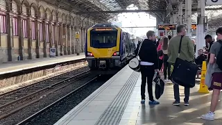 Trains at Preston (19/03/2022) (ft two 90s on Grangemouth and 397 on RES)