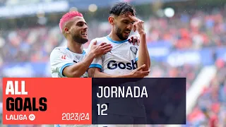 All goals Matchday 12 LALIGA EA Sports 2023/2024