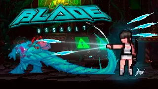 Девочка метающая ножи и внезапная концовка // Blade Assault #6