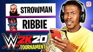 WWE 2K20, But I Let My Subscribers Draft My Tournament