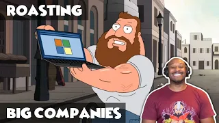 FAMILY GUY - Roasting Big Companies [REACTION!]