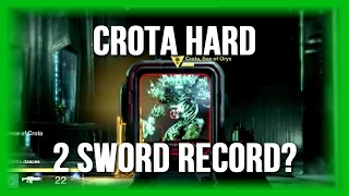 Destiny - Kill Crota on Hard with 2 Swords! (World Record!?)