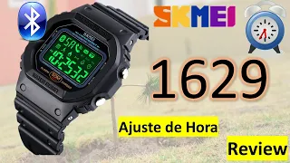 Reloj skmei 1629 | Ajustar la hora | conexión Bluetooth | Review  español