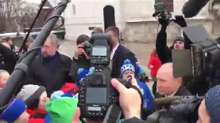 Путин: С Новым Годом, все, пока!  (Новогоднее видеобращение Владимира Путина 2018)