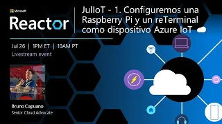 JulIoT - 1. Configurar Raspberry Pi y reTerminal como dispositivos Azure IoT ☁️
