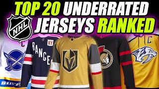 Top 20 Underrated NHL Adidas Jerseys Ranked!
