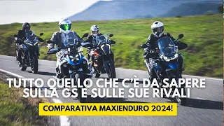 Comparativa MAXI ENDURO 2024: R1300GS, Multistrada GT, KTM 1290 SADV, Tiger 1200 GT!