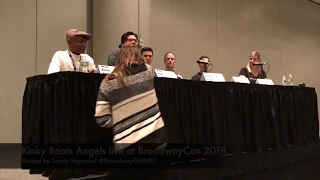 Laura Heywood Interviews Jake Shears & the Kinky Boots Angels (BroadwayCon 2018)