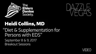 Dr. Heidi Collins - Diet and Supplementation for Persons with EDS