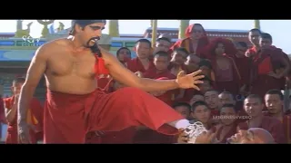 Thriller Manju is in Chinese Kung Fu Get Up | Super Action Scene | Narahantaka Kannada Movie Scene